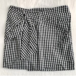 Gianni Bini Gingham Mini Skirt size S